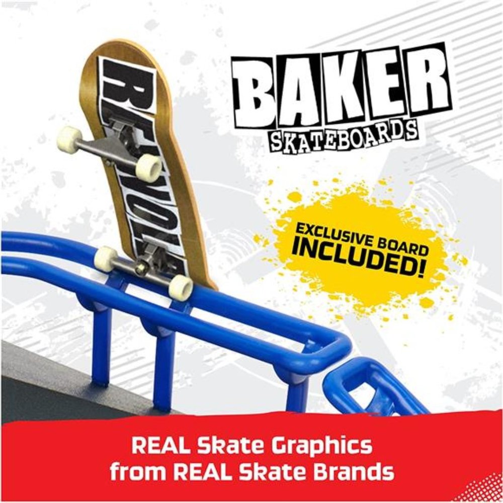 TECH DECK, Pyramid Point, X-Connect Park, Customizable and Buildable Ramp Set - Picture 2 of 6